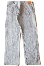 画像3: Levi'sリーバイス 501 先染め グレー デニムパンツ W38 L32★SDP3934 (3)
