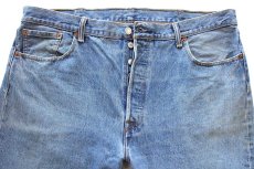 画像4: メキシコ製 Levi'sリーバイス 501 カットオフ デニムパンツ W40★SDP3847 (4)