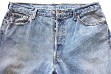 画像4: 00s Levi'sリーバイス 501 ペンキ デニムパンツ W36 L32★SDP3832 (4)