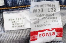 画像6: 00s メキシコ製 Levi'sリーバイス 501 デニムパンツ W38 L32★SDP3861 (6)