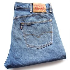 画像1: Levi'sリーバイス 501 カットオフ デニムパンツ ヒゲ W40★SDP3762 (1)