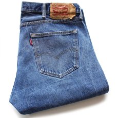 画像1: メキシコ製 Levi'sリーバイス 501 ダメージ&ペンキ飛び デニムパンツ W38 L34★SDP3767 (1)