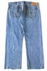 画像3: メキシコ製 Levi'sリーバイス 501 カットオフ デニムパンツ W40★SDP3822 (3)