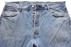 画像4: メキシコ製 Levi'sリーバイス 501 カットオフ デニムパンツ W40★SDP3822 (4)