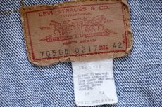 画像4: 70s USA製 Levi'sリーバイス 70505 デニムジャケット 42 (4)
