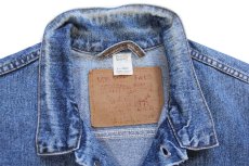 画像4: 90s メキシコ製 Levi'sリーバイス 70598 デカパッチ デニムジャケット 4ポケット XL (4)