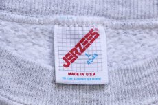 画像4: 80s USA製 PENN STATE 刺繍 スウェット 杢ライトグレー L★RUSSELLラッセル (4)