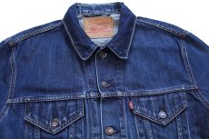 画像3: 00s トルコ製 Levi'sリーバイス 70550 デニムジャケット 4ポケット L★ユーロ (3)