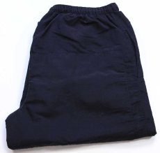 画像1: 00s 米軍 U.S.ARMY PFU トレーニング ナイロンパンツ 黒 XXL/R★151 IPFU 特大 (1)