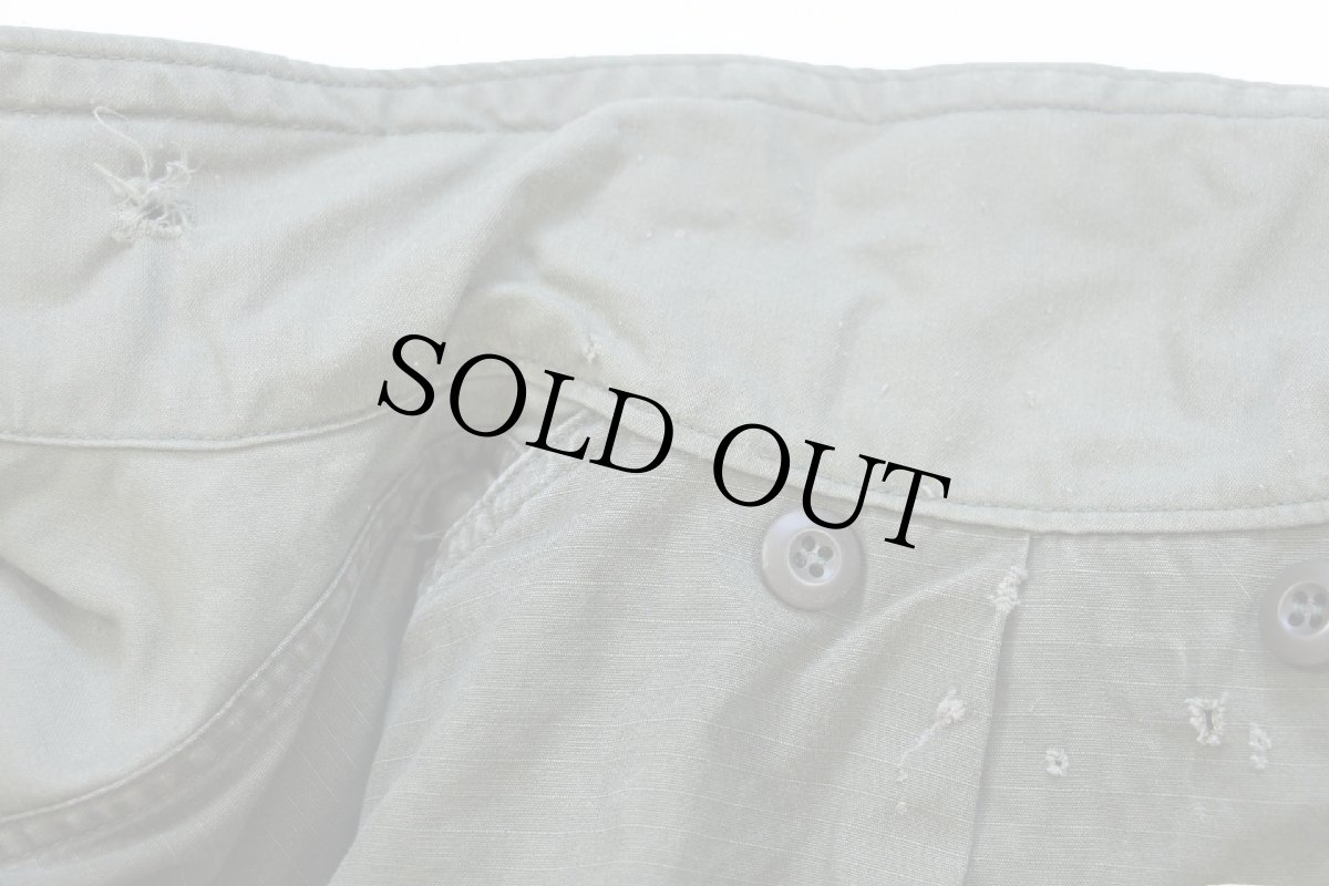 画像8: 80s 米軍 U.S.ARMY M-65 フィールドジャケット オリーブグリーン M-R (8)