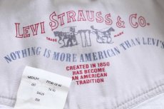 画像5: 90s Levi'sリーバイス 71165 カラーデニムジャケット 4ポケット 生成り M★ユーロ (5)