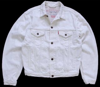 90s Levi'sリーバイス 70503 ホワイト デニムジャケット 4ポケット L