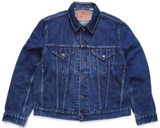 画像1: 00s トルコ製 Levi'sリーバイス 70550 デニムジャケット 4ポケット L★ユーロ (1)