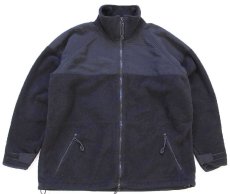 画像1: 00s 米軍 U.S.ARMY ECWCS GEN2 LEVEL3 POLARTEC フリースジャケット 黒 XL★A (1)