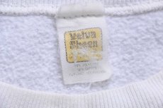 画像4: 80s Velva Sheen UNIVERSITY OF NORTH CAROLINA CHARLOTTE スウェット 白 (4)