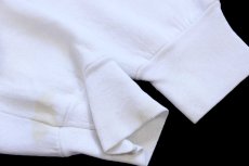 画像6: 80s USA製 KANSAS JAYHAWKS マスコット スウェット 白 XL (6)