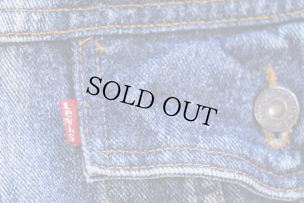 画像7: 90s メキシコ製 Levi'sリーバイス 70598 デカパッチ デニムジャケット 4ポケット XL (7)