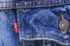 画像7: 90s メキシコ製 Levi'sリーバイス 70598 デカパッチ デニムジャケット 4ポケット XL (7)