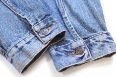 画像8: 90s メキシコ製 Levi'sリーバイス 70598 デカパッチ デニムジャケット 4ポケット XL (8)