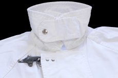 画像4: Fay チンスト付き コットン混 フィールドコート ホワイト★ジャケット (4)