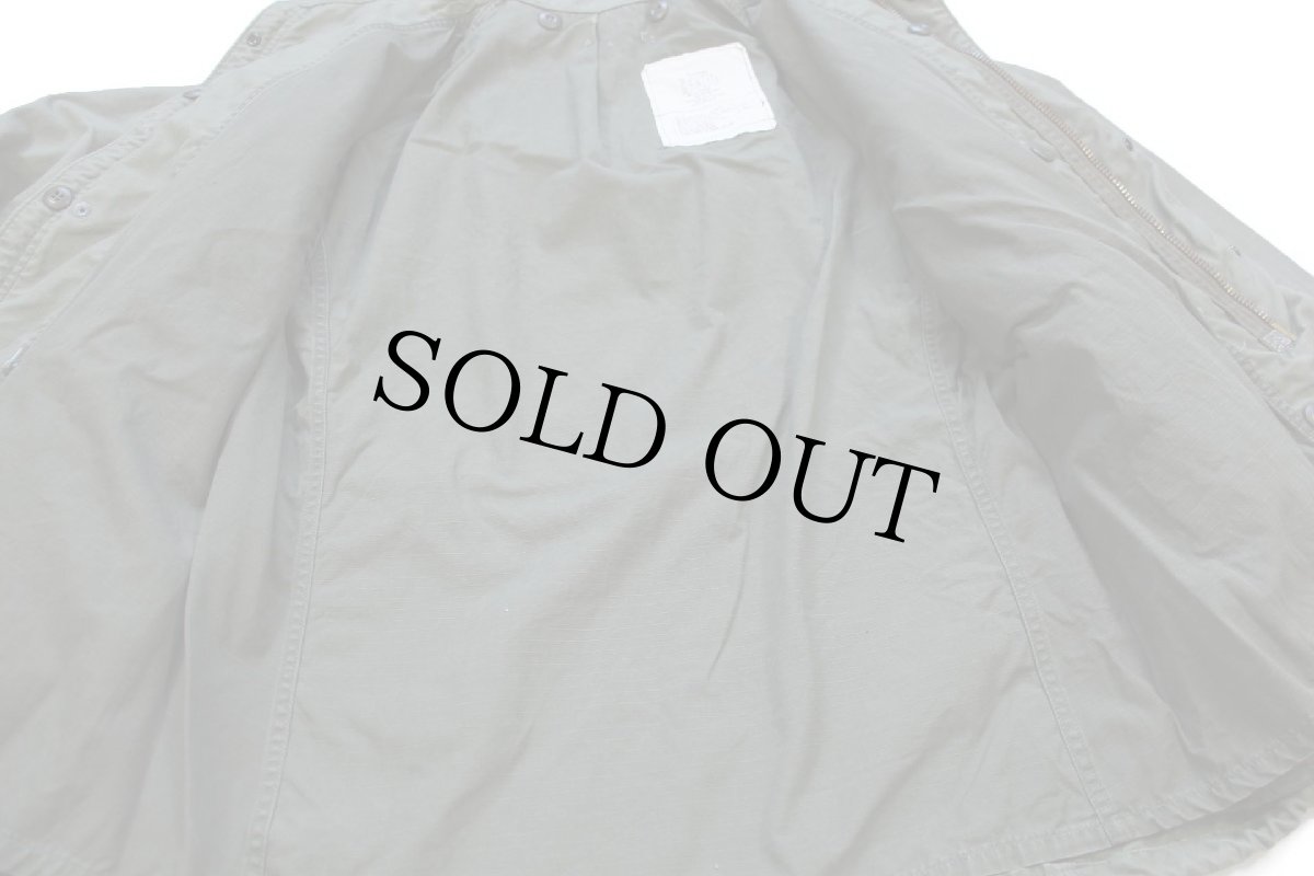 画像5: 80s 米軍 U.S.ARMY M-65 フィールドジャケット オリーブグリーン M-R (5)