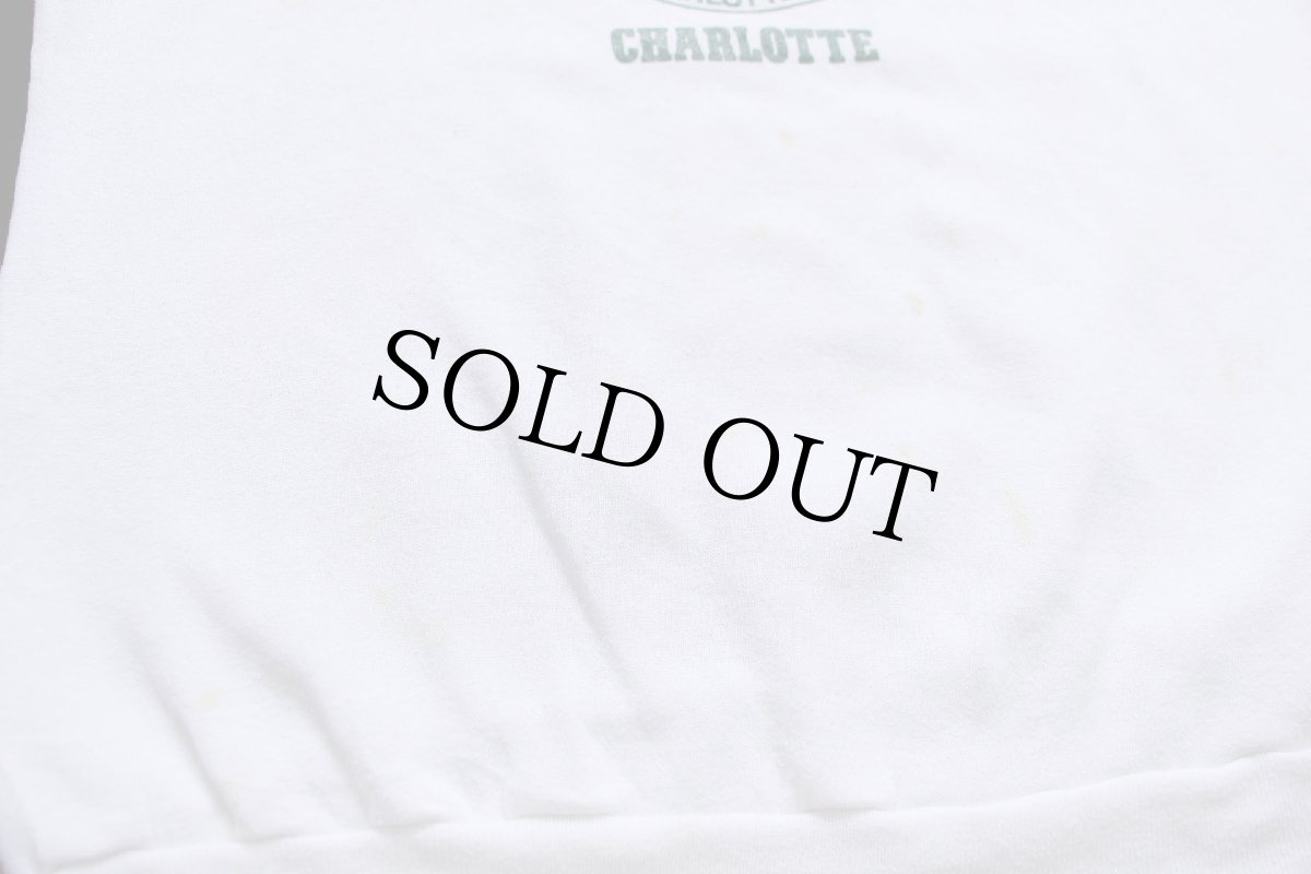 画像5: 80s Velva Sheen UNIVERSITY OF NORTH CAROLINA CHARLOTTE スウェット 白 (5)