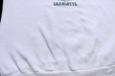 画像5: 80s Velva Sheen UNIVERSITY OF NORTH CAROLINA CHARLOTTE スウェット 白 (5)