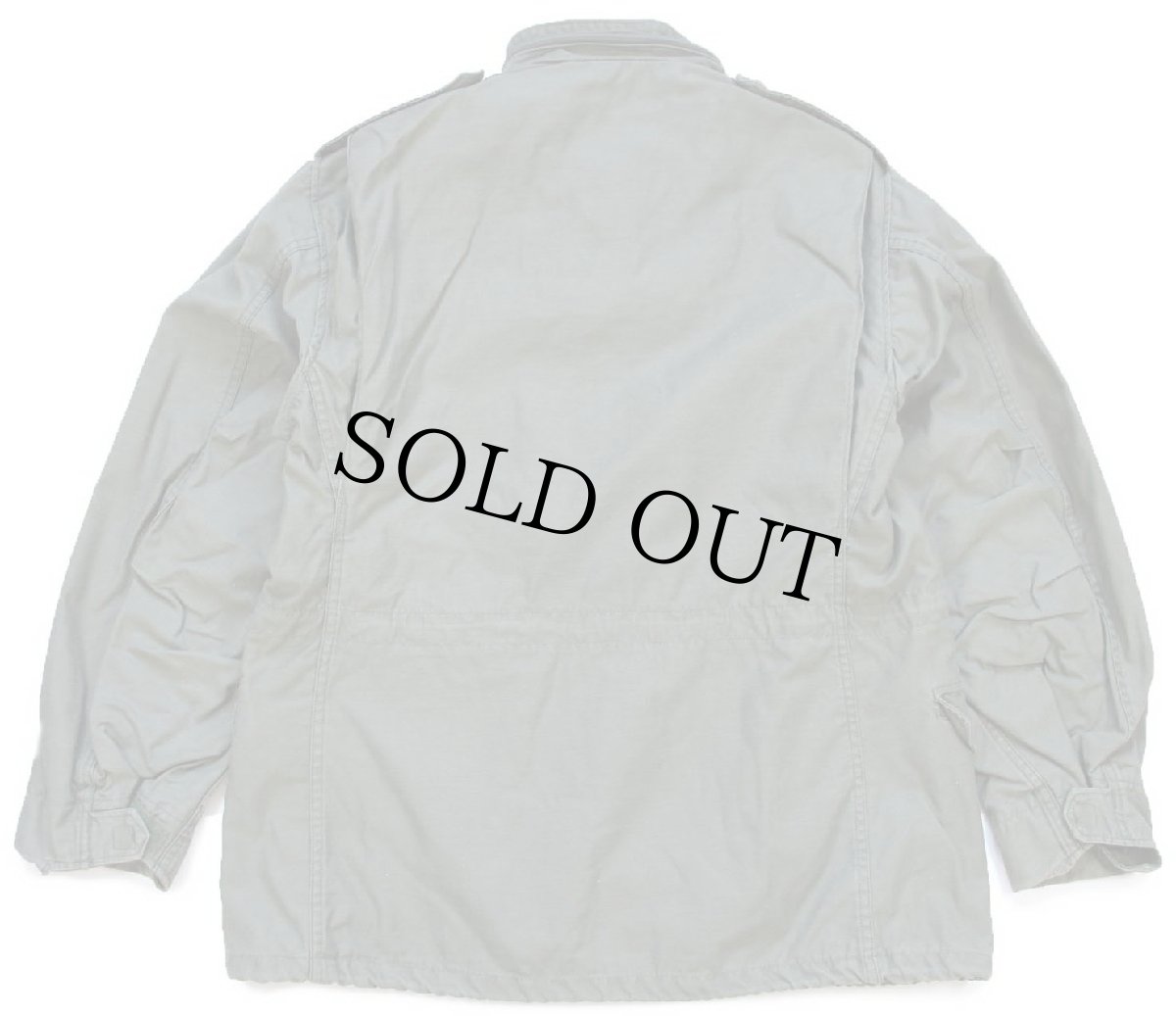 画像2: 80s 米軍 U.S.ARMY M-65 フィールドジャケット オリーブグリーン M-R (2)