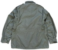 画像2: 80s 米軍 U.S.ARMY M-65 フィールドジャケット オリーブグリーン M-R (2)