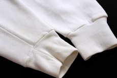 画像6: 80s 英国製 Oxford University ロゴ スウェット 白 L (6)