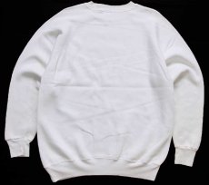 画像2: 80s 英国製 Oxford University ロゴ スウェット 白 L (2)