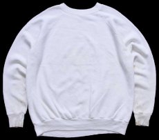 画像2: 80s Velva Sheen UNIVERSITY OF NORTH CAROLINA CHARLOTTE スウェット 白 (2)