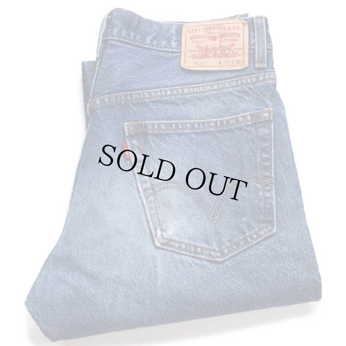 画像1: 00s Levi'sリーバイス 505 デニムパンツ W33 L30★SDP4397 (1)
