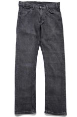 画像2: Levi'sリーバイス 505 C ストレッチ 先染め ブラック デニムパンツ W28★SDP4395 (2)