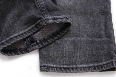 画像7: Levi'sリーバイス 505 C ストレッチ 先染め ブラック デニムパンツ W28★SDP4395 (7)