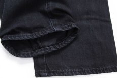 画像6: Levi'sリーバイス 501 後染め ブラック デニムパンツ W30 L30★SDP4394 (6)