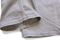 画像7: Levi'sリーバイス 505 ストレッチ カラーデニムパンツ ブラウンベージュ W36 L32★SDP4381 (7)