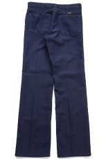 画像3: Wranglerラングラー ランチャードレスジーンズ ポリエステルパンツ ネイビー W31★164 スタプレ (3)