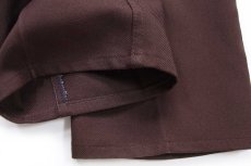 画像6: 90s Wranglerラングラー ランチャードレスジーンズ ポリエステルパンツ ブラウン W32★161 スタプレ (6)