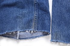 画像8: 00s Leeリー 200 カットオフ デニムパンツ ヒゲ W36 (8)