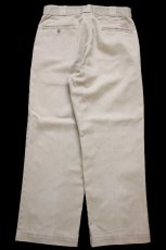 画像3: 90s Dickiesディッキーズ ワークパンツ カーキ W33★874 (3)