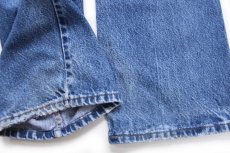 画像9: 80s USA製 RUSTLERラスラー フレア デニムパンツ W36 L32★Wranglerラングラー ブーツカット (9)