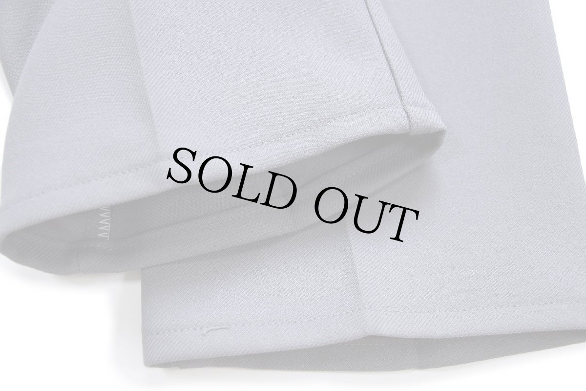 画像6: 90s USA製 Wranglerラングラー 82GY ランチャードレスジーンズ フレア ポリエステルパンツ グレー W34 L33★152 スタプレ (6)