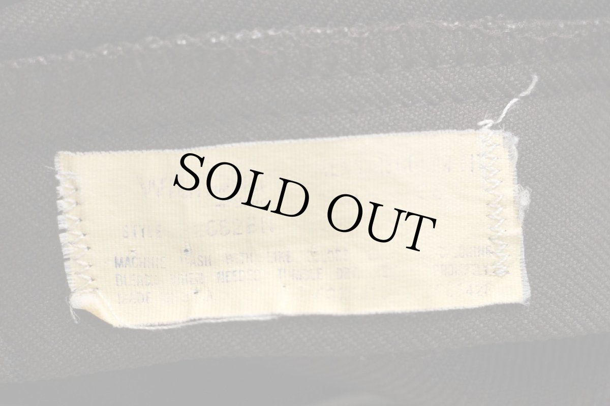 画像5: 80s USA製 Wranglerラングラー 82BN ランチャードレスジーンズ フレア ポリエステルパンツ ブラウン W34★162 スタプレ (5)