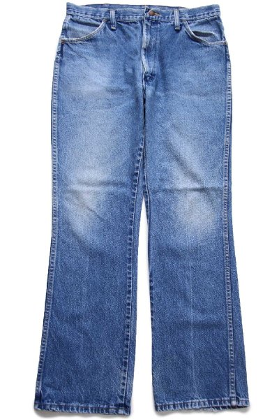 80s USA製 RUSTLER ストレートデニム　w36 80s USA製 RUSTLERラスラー フレア デニムパンツ W36 L32☆Wrangler