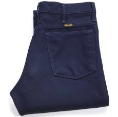 画像1: Wranglerラングラー ランチャードレスジーンズ ポリエステルパンツ ネイビー W31★164 スタプレ (1)