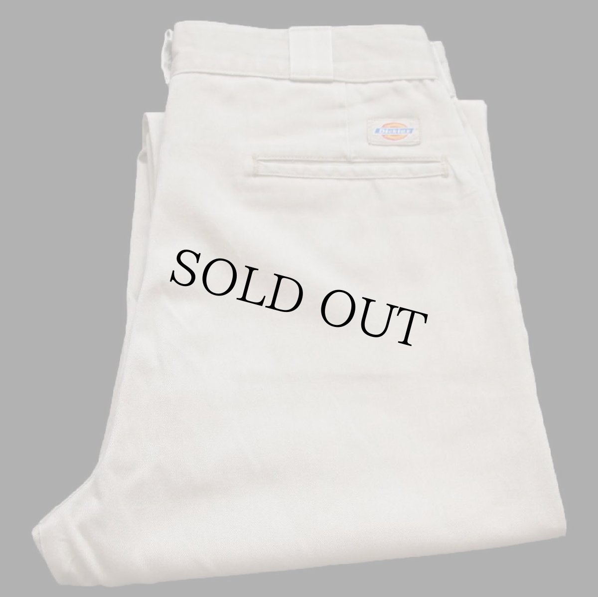 画像1: 90s Dickiesディッキーズ ワークパンツ カーキ W33★874 (1)