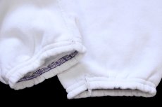 画像7: 80s USA製 DISCUS Athletic 無地 スウェットパンツ 白 L (7)