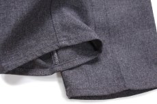 画像6: 90s USA製 Wranglerラングラー 82HG ランチャードレスジーンズ フレア ポリエステルパンツ ヘザーグレー W34 L31★155 スタプレ (6)