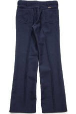 画像3: 90s USA製 Wranglerラングラー 82NV ランチャードレスジーンズ ポリエステルパンツ ネイビー W34 L31★163 スタプレ (3)